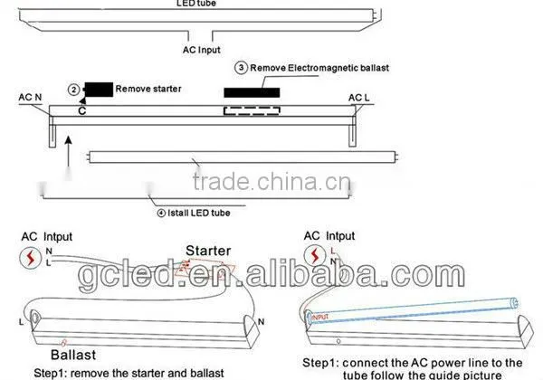 Wholesale price t8 tube light led tube 1200lm PIR sensor T8 1.2M/ 4 feet 18W 2835 smd tube light