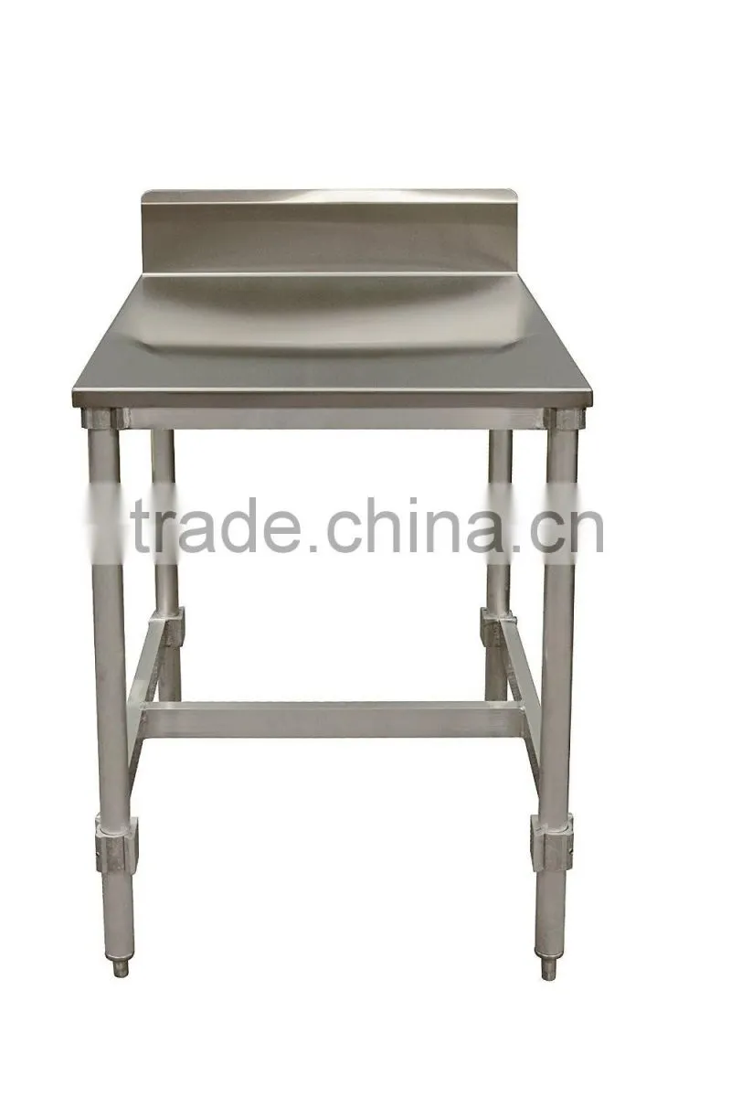 Icegreen Stainless Steel Work Table/Rack with 6" Back Splash