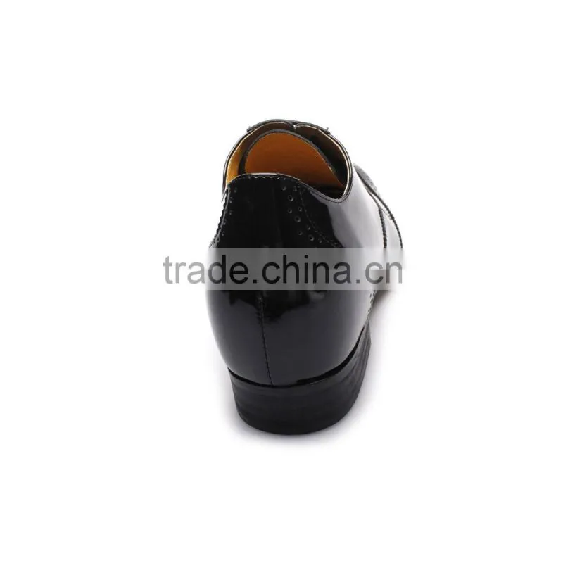 man leather groom shoe for wedding