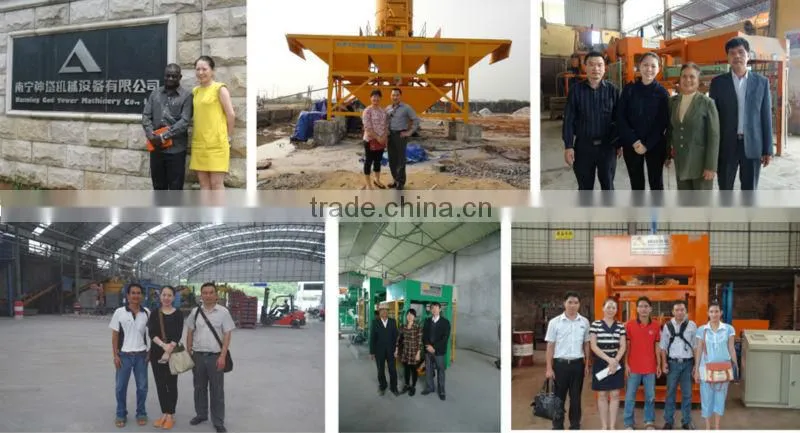 latest products QTJ4-40 semi-automatic egg laying block making machine prices