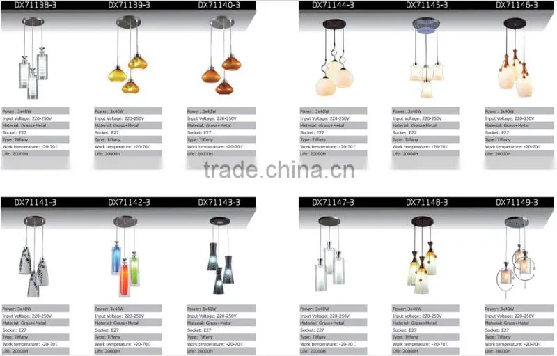 2016 Unique fashion designs different models kitchen pendant light