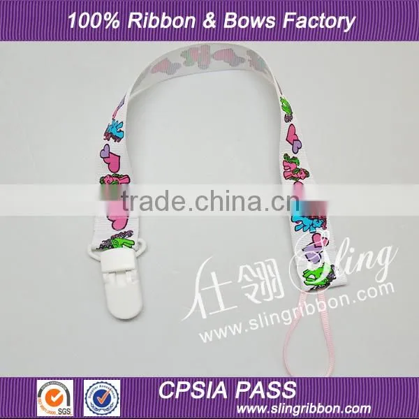 Various Designs Plastic Pacifier Clipper