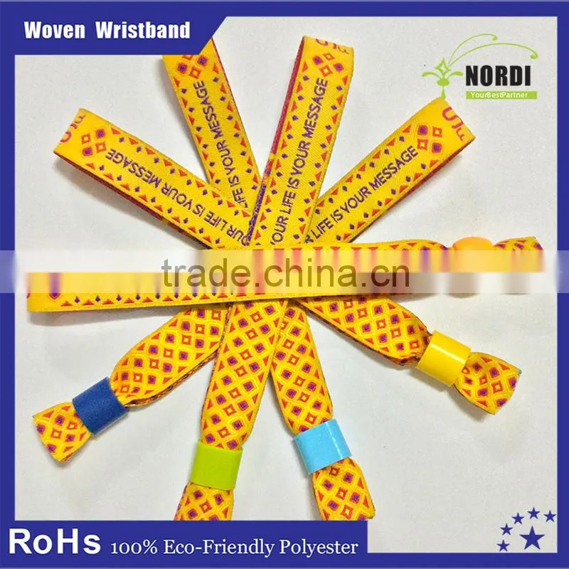top popular and low price custom woven wristbands/Wristband/Wrist band