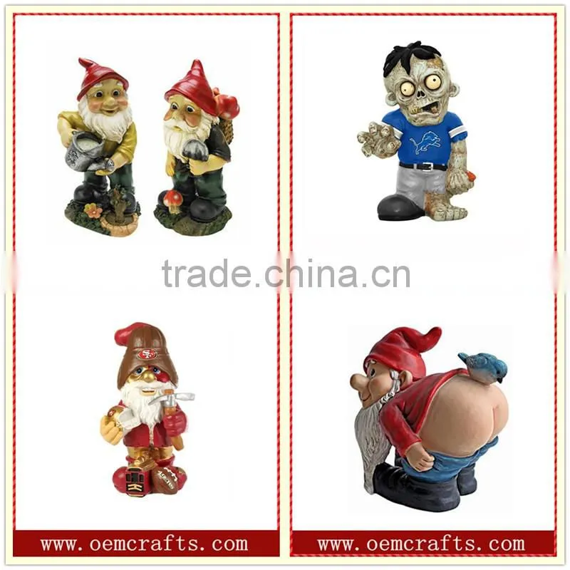 King And Queen Resin Garden Gnome Couple