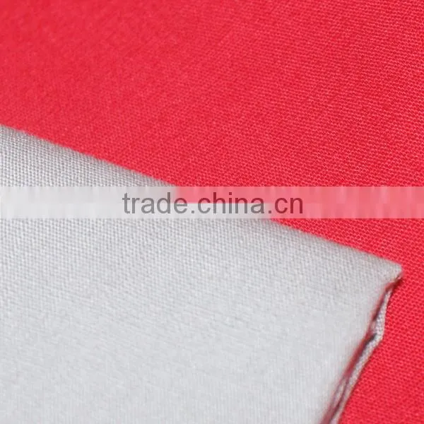 Organic cotton woven fabric with the organic cotton GOTS certificate .Customizable