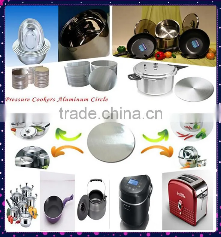 2015 hot sale color coated non-stick aluminium disc