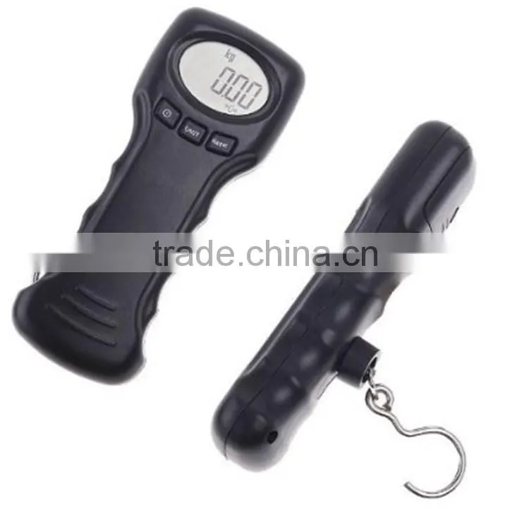 Travel luggage hanging scale digital electronic scale with hook strap