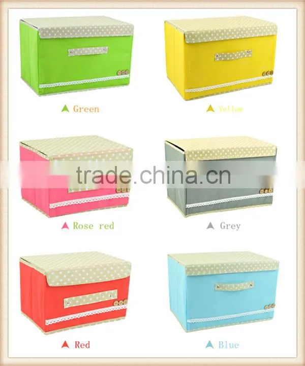 Large Rural non woven foldable box storage