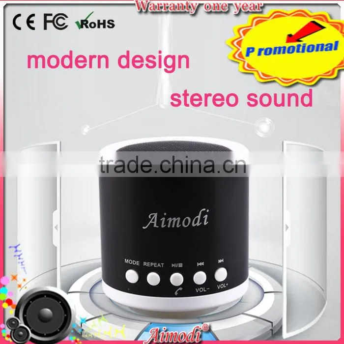 portable mini mp3 player bluetooth speaker wireless with ce fcc rohs 2015 new market