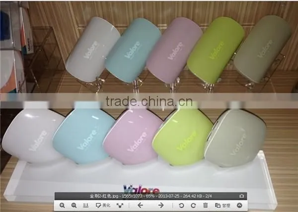 acrylic rotatable power bank electric display cabinet