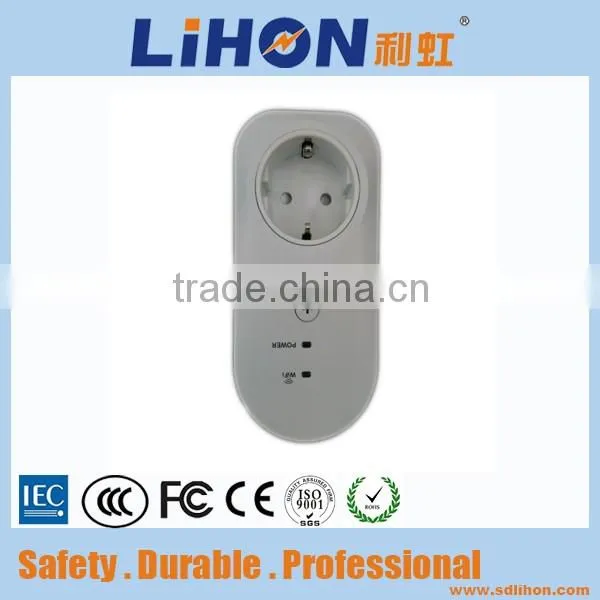 US EU standard smart remote control wifi plug socket