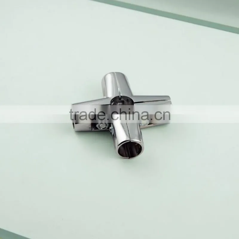 Heavy duty fit diameter 25mm 4 way pipe connector