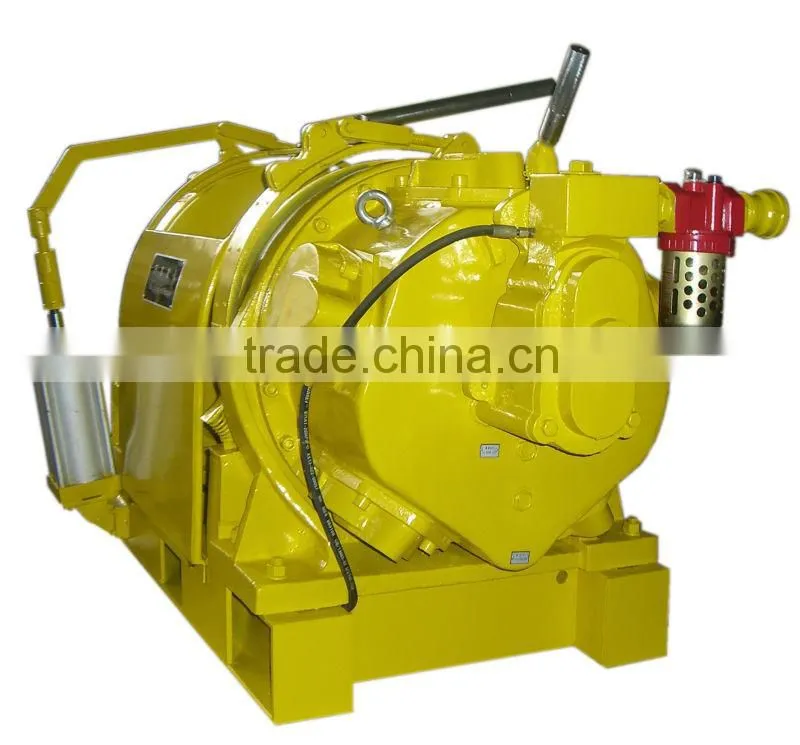 10T Air Winch used for lift and drag heavy cargo ,drilling platform,marine,minnings,engineering