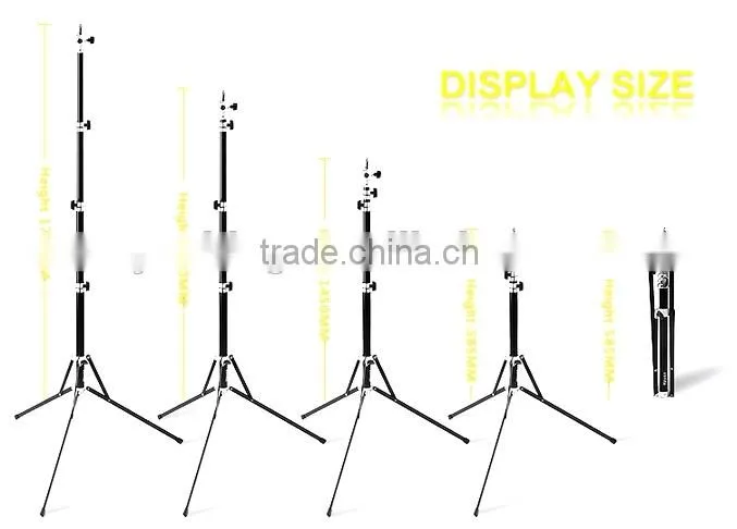 Factory supply Hpusn X4 reverse fold studio photo stand 2m photo studio accessories