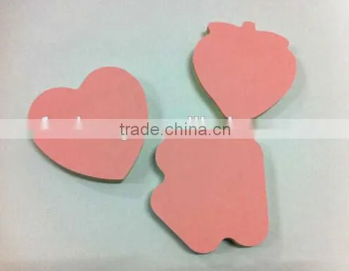 tree shape stick note , Self adhesive stick note 3*3inch fridge magnet