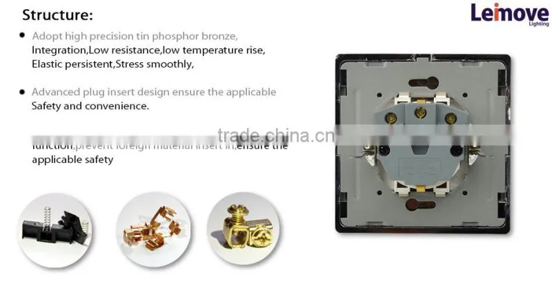 2015 electric plug panel socket,electrical pin socket contact