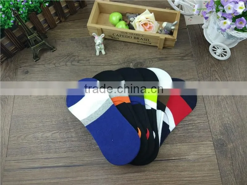 Socks Wholesale Wide red stripe No show socks,invisible socks China supplier