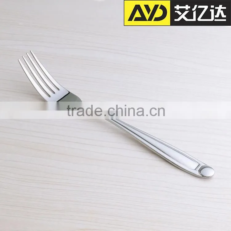 Stainless steel silver cutlery wholesale with gold plated flatware factory