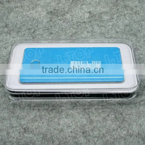 Wholesale 2015 extra slim design 5500mah portable mobile power bank
