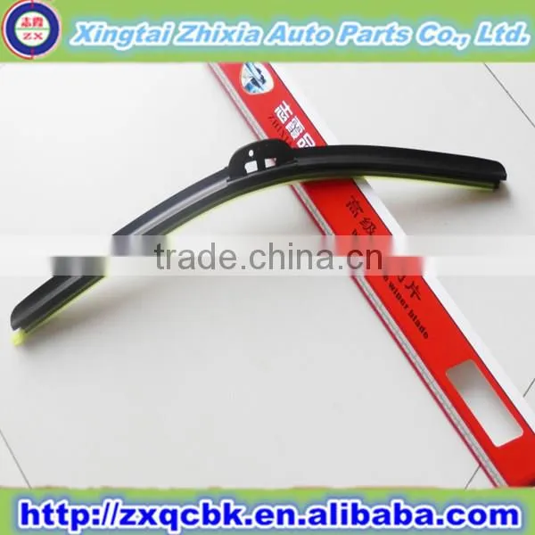 Direct sale ZX factory car universal wiper blade/automobile wiper blade/frameless wiper blade