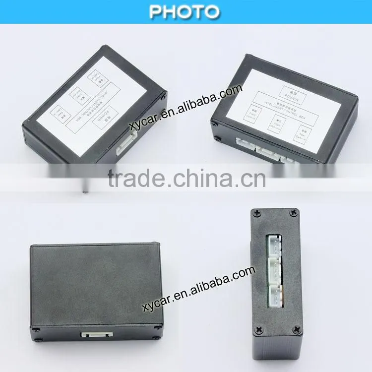 Car front /rear view 2 cameras control box ,reverse camera video switcher XY-3027