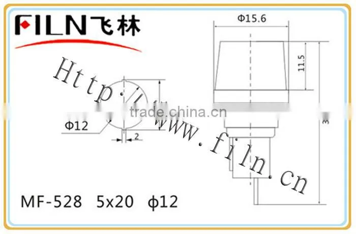 auto black fuse holder for 5x20mm fuse 250VAC/10A