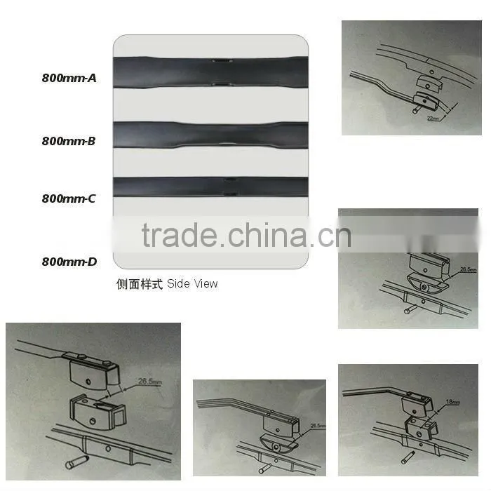 wholesale best wiper blade for bus, engineering vechile
