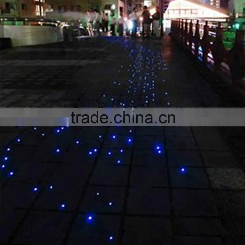 0.5mm /0.75mm /1mm /1.5mm end glow fiber optic cabling for lighting items