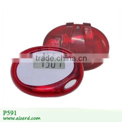 single function low-power consumption belt-clip free pedometer 2014