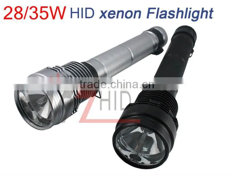 Spotlight 24W HID Flashlight/touch;2200mAh