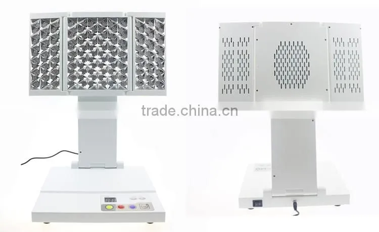 best 3 color yellow blue led red light therapy machine for homeuse