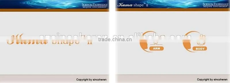 Highly Spoken Kumashape III IR RF vacuum pressure body contour body massage equipment