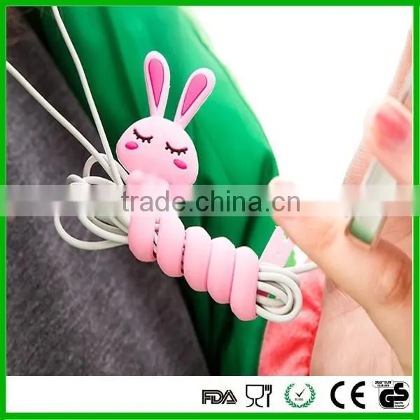 Mini Handheld Earphone Wire Wrap/Cord keeper/Cable Winder