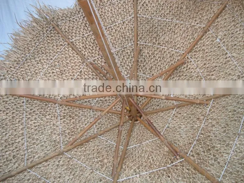 VIETNAM THATCH ROOF/PALM LEAF/SEAGRASS (UMBRELLA & ROLL)_VERY CHEAP: candy@gianguyencraft.com (MS CANDY)