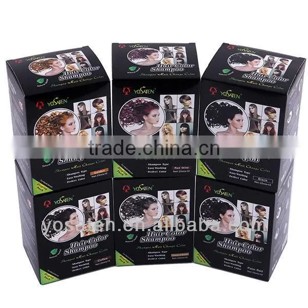 Nutural semi permanent hair color brands magic salon use black hair shampoo