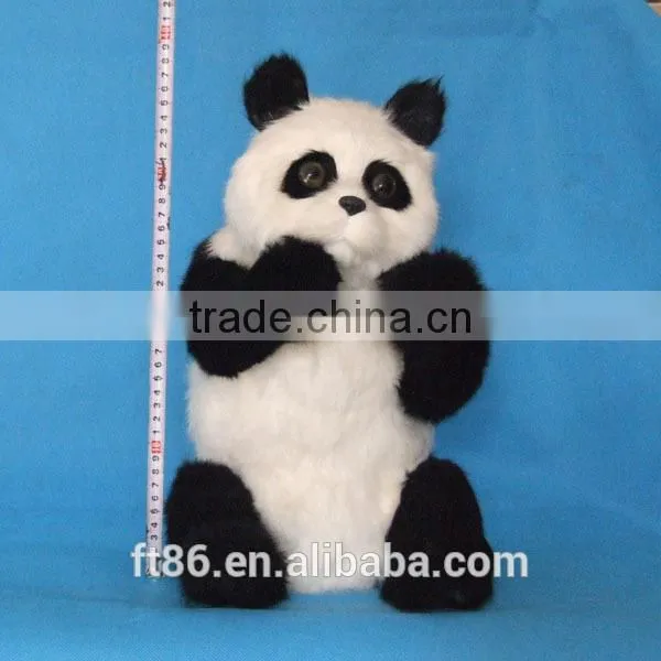 mini cute lovely Outdoor theme park gaint simulation valentine panda