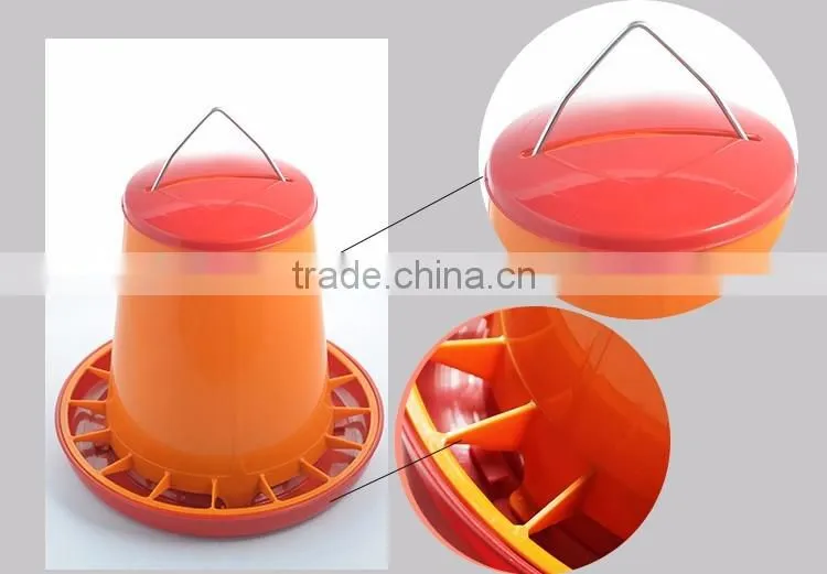 Poultry Chicken Farming Equipment Plastic Manual Feeder Feeders for Broiler Breeder