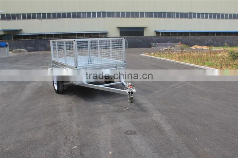 hot sale !!!!ATV 6x4 hot dipped galvanized cage trailer;box trailer;tipping trailer;car trailer;atv trailer