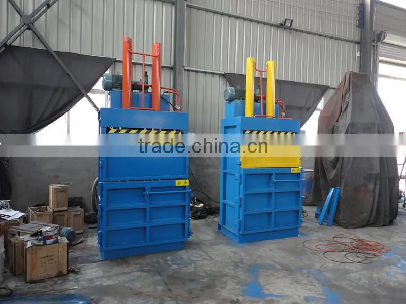 hydraulic textile clothes baling machine/used clothing baler machine