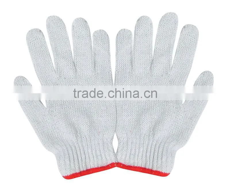 Yiwu industrial and gardon workers use cotton gloves wholesales