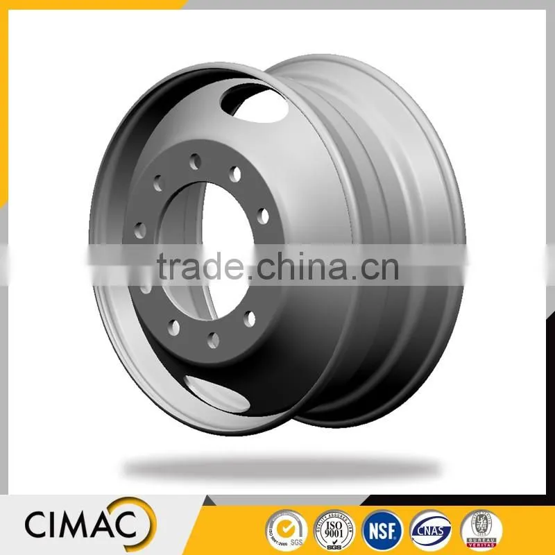China wholesale commercial tubeless steel wheels for truck