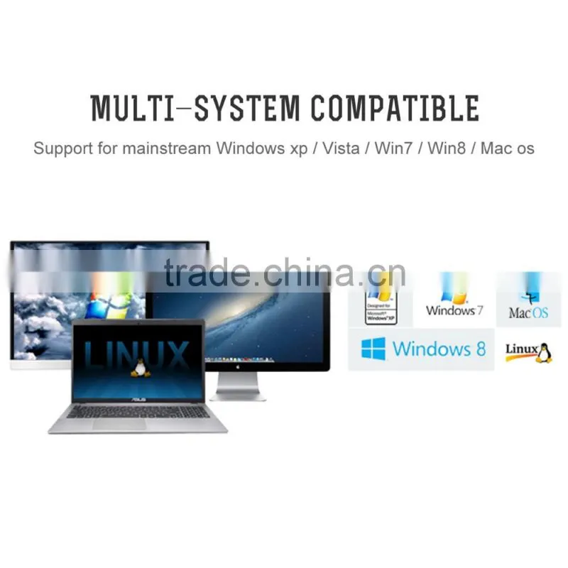 VOXLINK USB3.0 3.5 inch SATA Hard Drive Enclosure HDD Docking Station,US