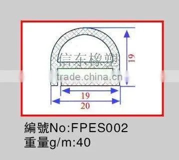 Heat Resistance Silicone Rubber Seal Strip
