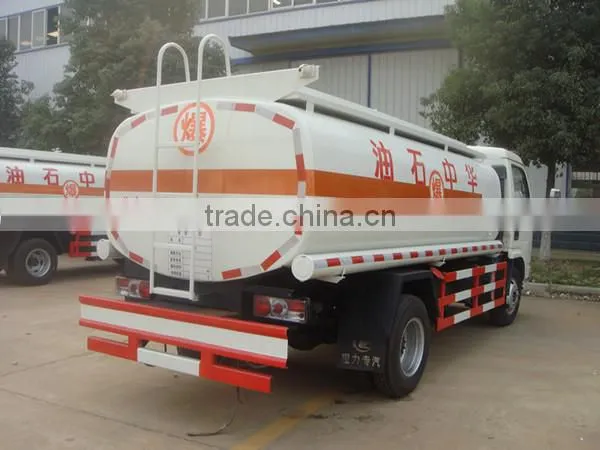 6 wheels 6000L to 8000L hot oil trucks for sale
