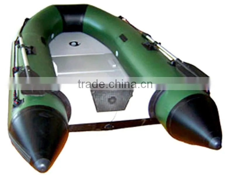 4 person aluminium floor boat, aluminium rib boat
