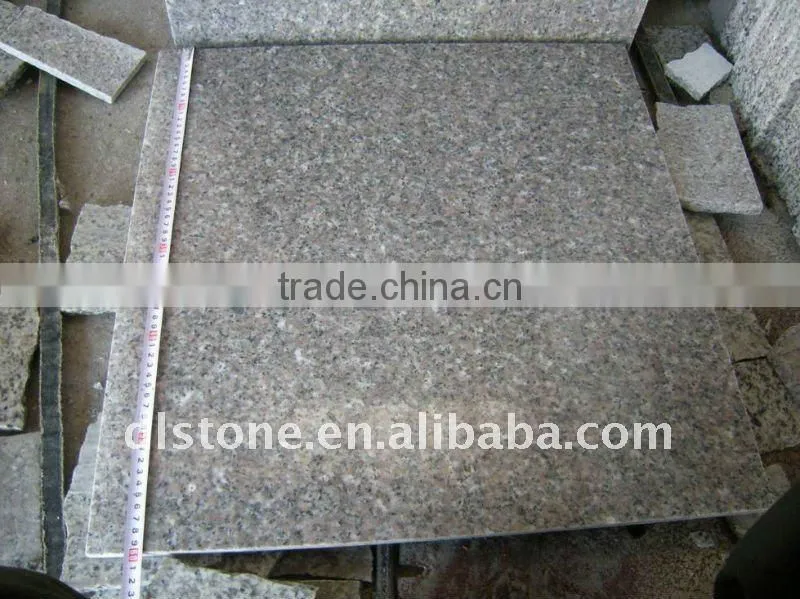 Chinese granite g636 polished shiny outdoor floor tiles