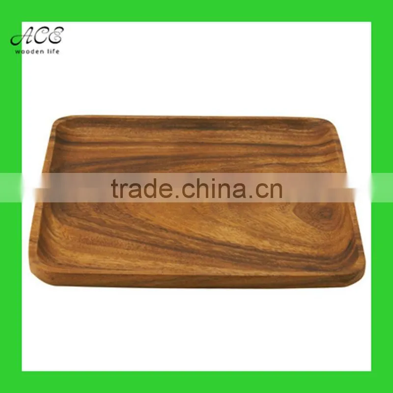 Custom acacia tray Acacia wood plate