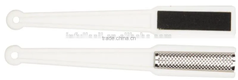 Stainless steel foot file,foot file with easy handle