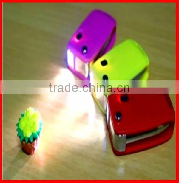 led light creative car key ball pen