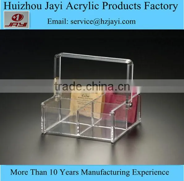 Factory wholesale acrylic tea packaging box and tea bag storage box